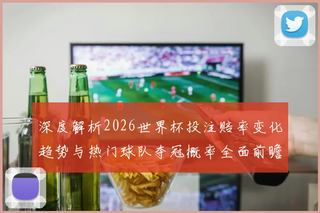 深度解析2026世界杯投注赔率变化趋势与热门球队夺冠概率全面前瞻